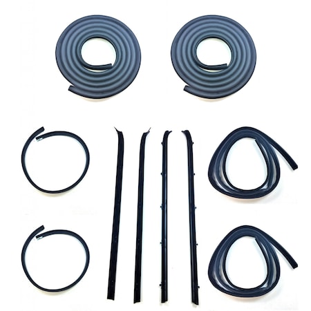 Fairchild Industries Kg1008-10 - 1973-1980 C/K Truck Weatherstrip Kit KG1008-10